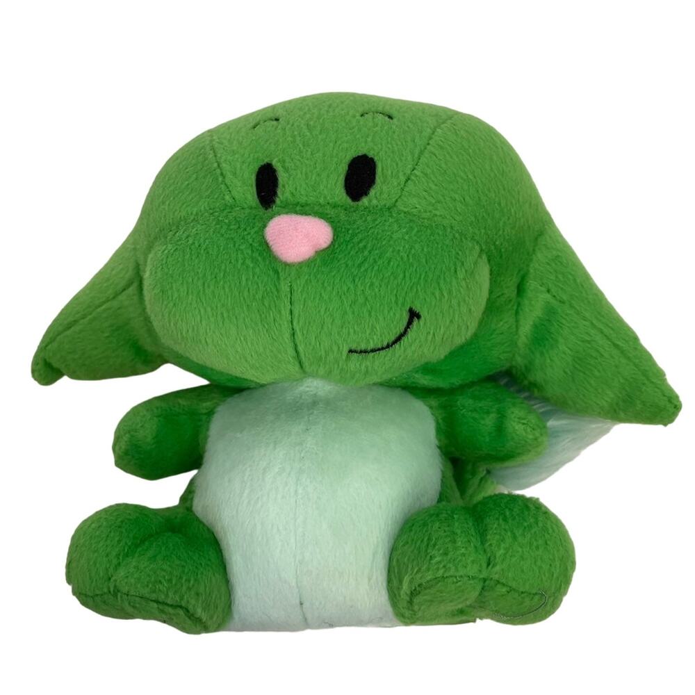 Neopets Kacheek Plush Green toy 6" Stuffed Animal Neopets Kacheek No tush tag